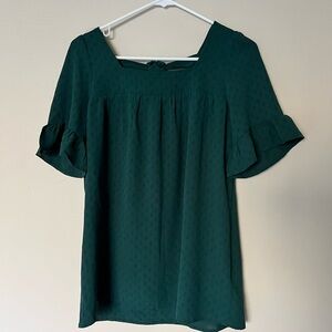Otherwild Green Blouse with Chic Silhouette